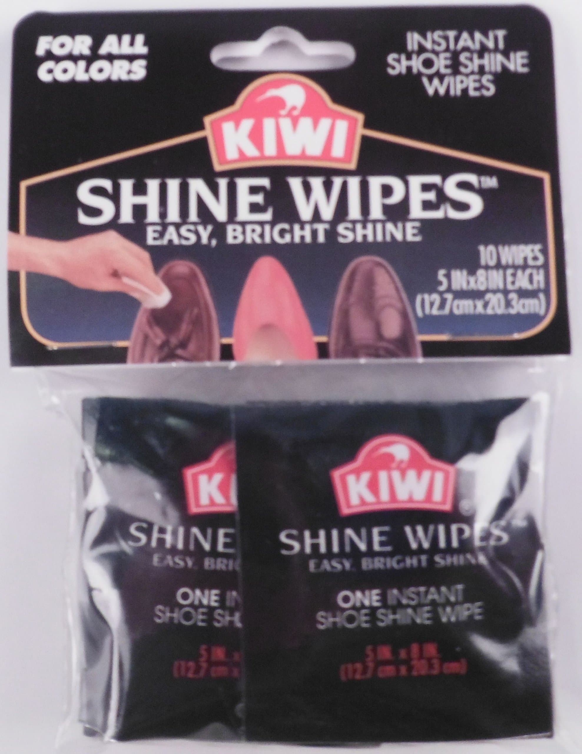 KIWI Instant Shoe Shine Wipes