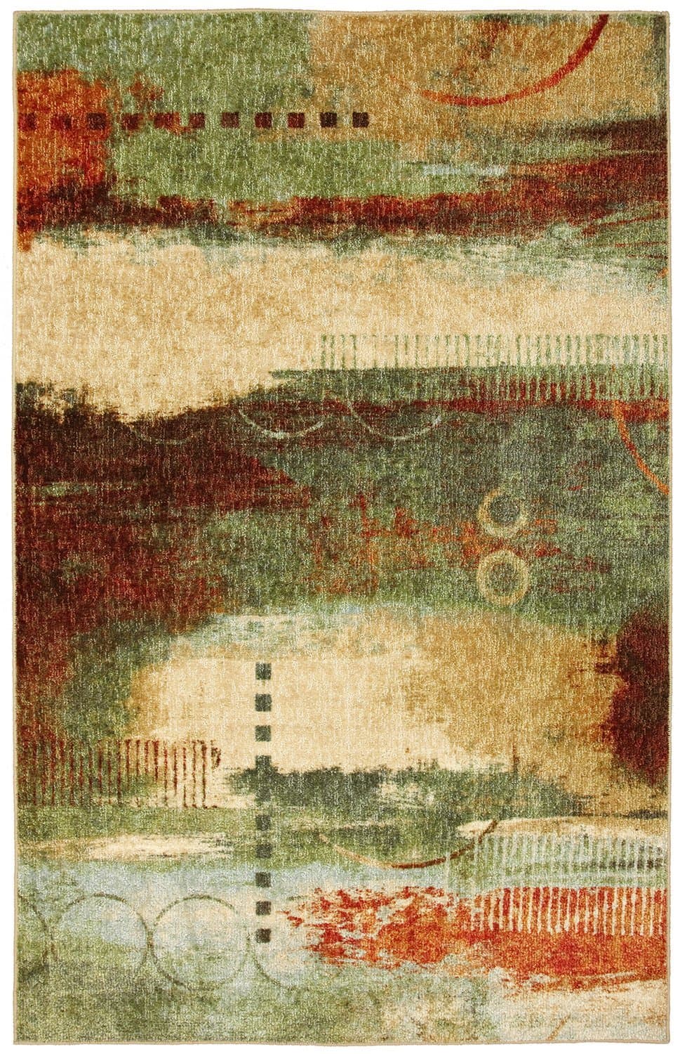 Mohawk Home Free Flow Boardwalk Fun Multi Rug, 5' x 8'