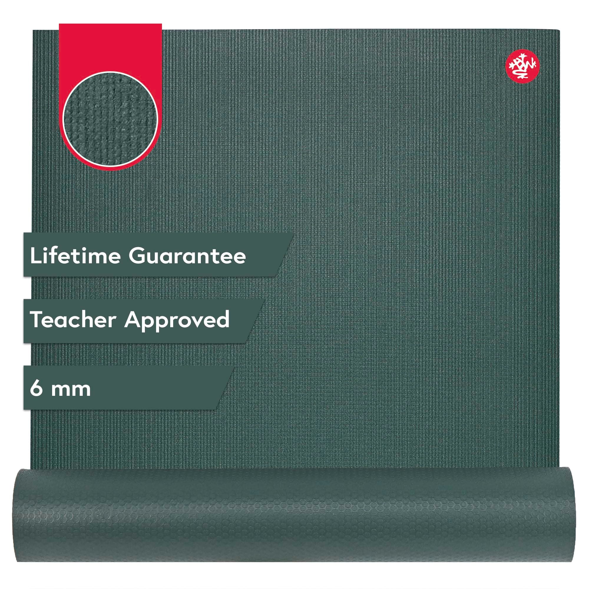 Manduka PRO Yoga Mat - 6mm | Lifetime Durability | Hygienic Construction | Premium Studio Quality | Teacher Approved