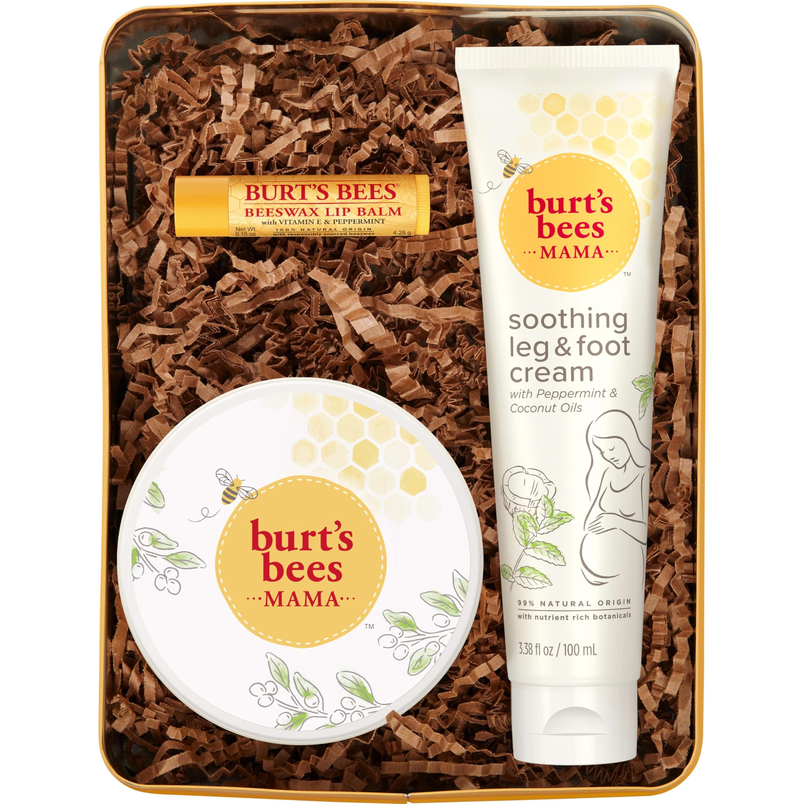 Burt's Bees Mama Bee Gift Set, 3 Products in Giftable Tin
