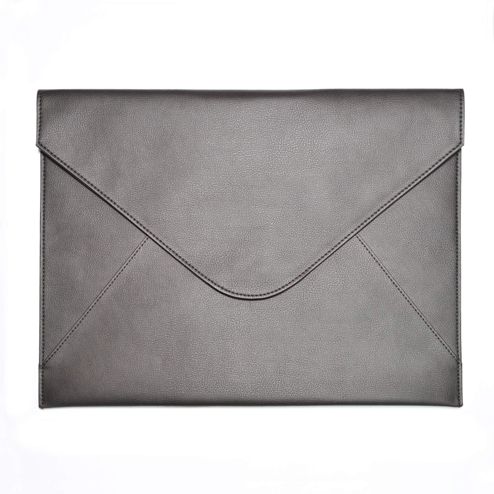 Tablet Sleeve with Pen Holder, Leather Sleeve Case, Surface Go Sleeve 10.5, Supernote A5 Case, Book Sleeve, Shockproof, Birthday Gift for Men Unique (9.7-11 inch, Black)