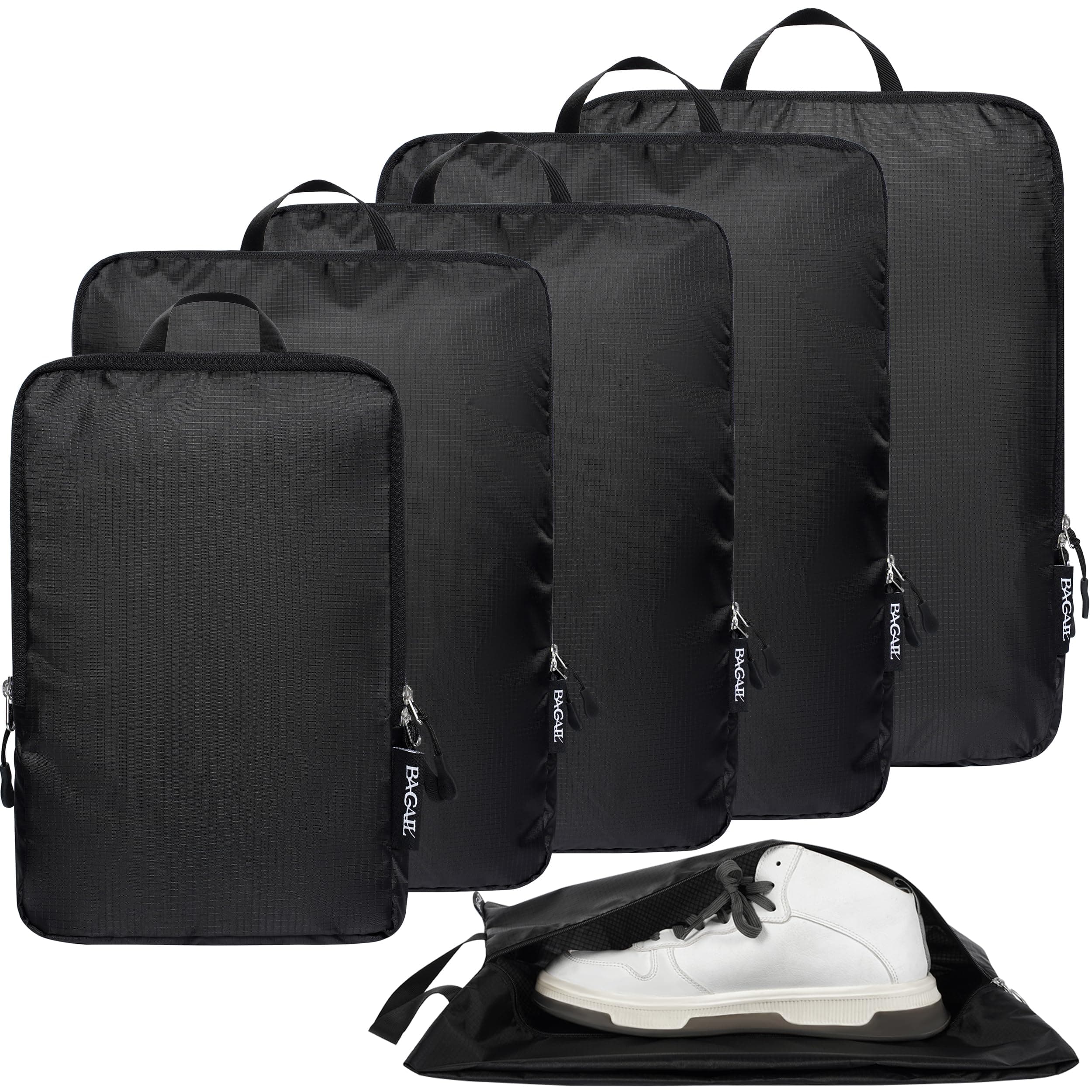 - 6 Set Ultralight Compression Packing Cubes Packing Organizer for Travel Accessories Luggage Suitcase Backpack