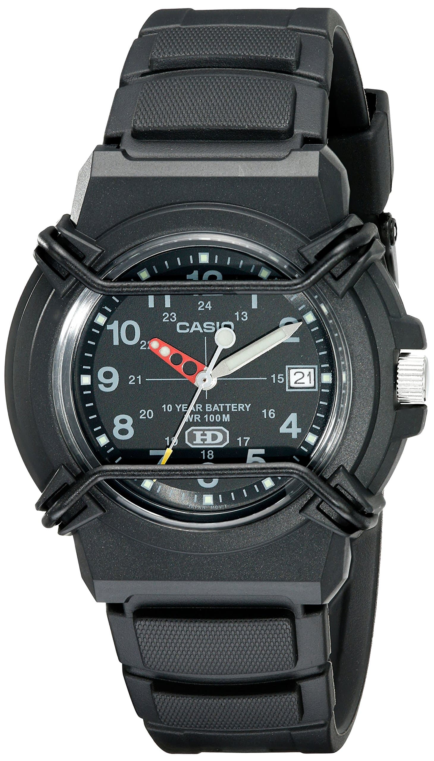 hda-600b-1bv – Watch Resin Strap, Black