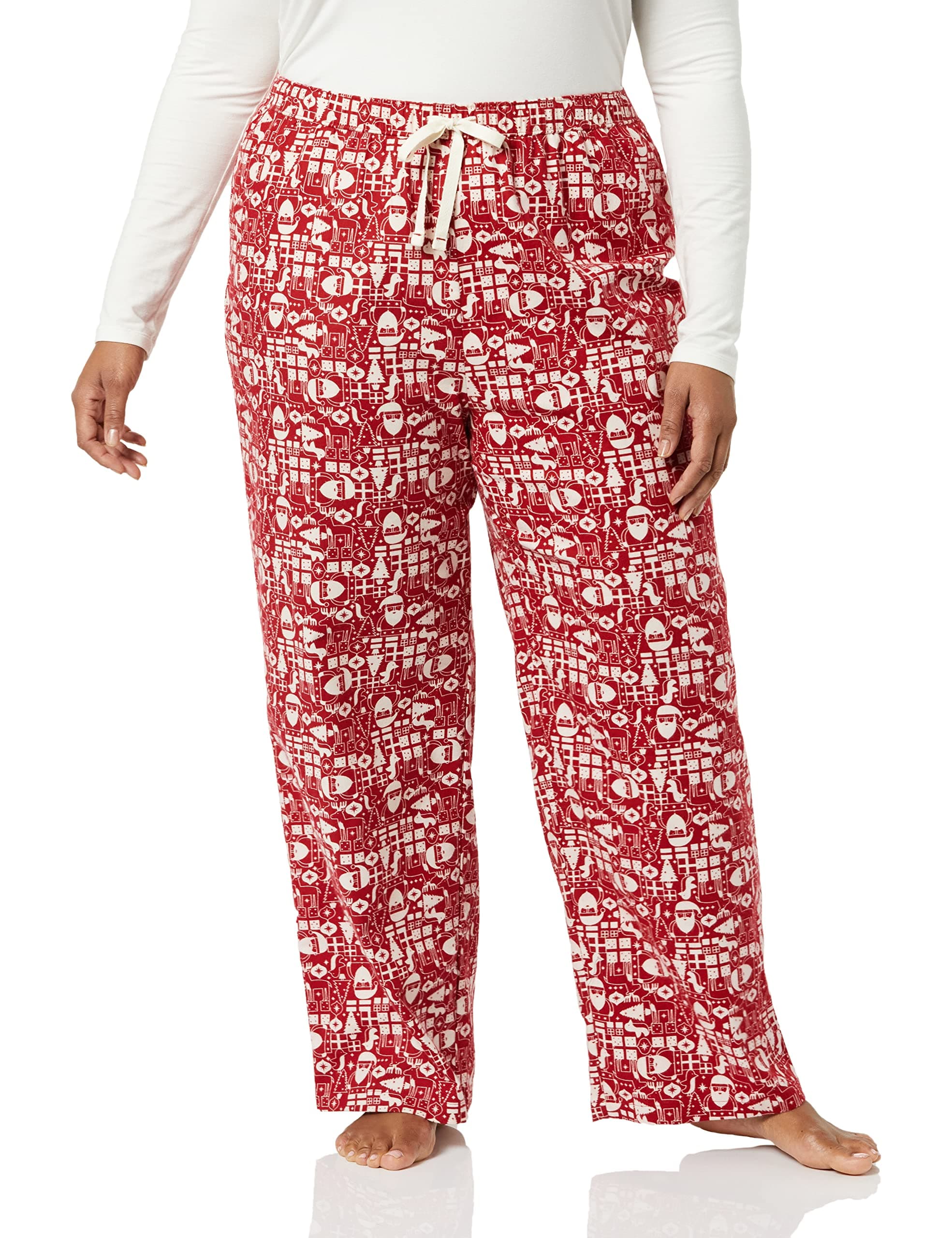 Amazon Essentials Women's Flannel Sleep Trousers (Available in Plus Size)