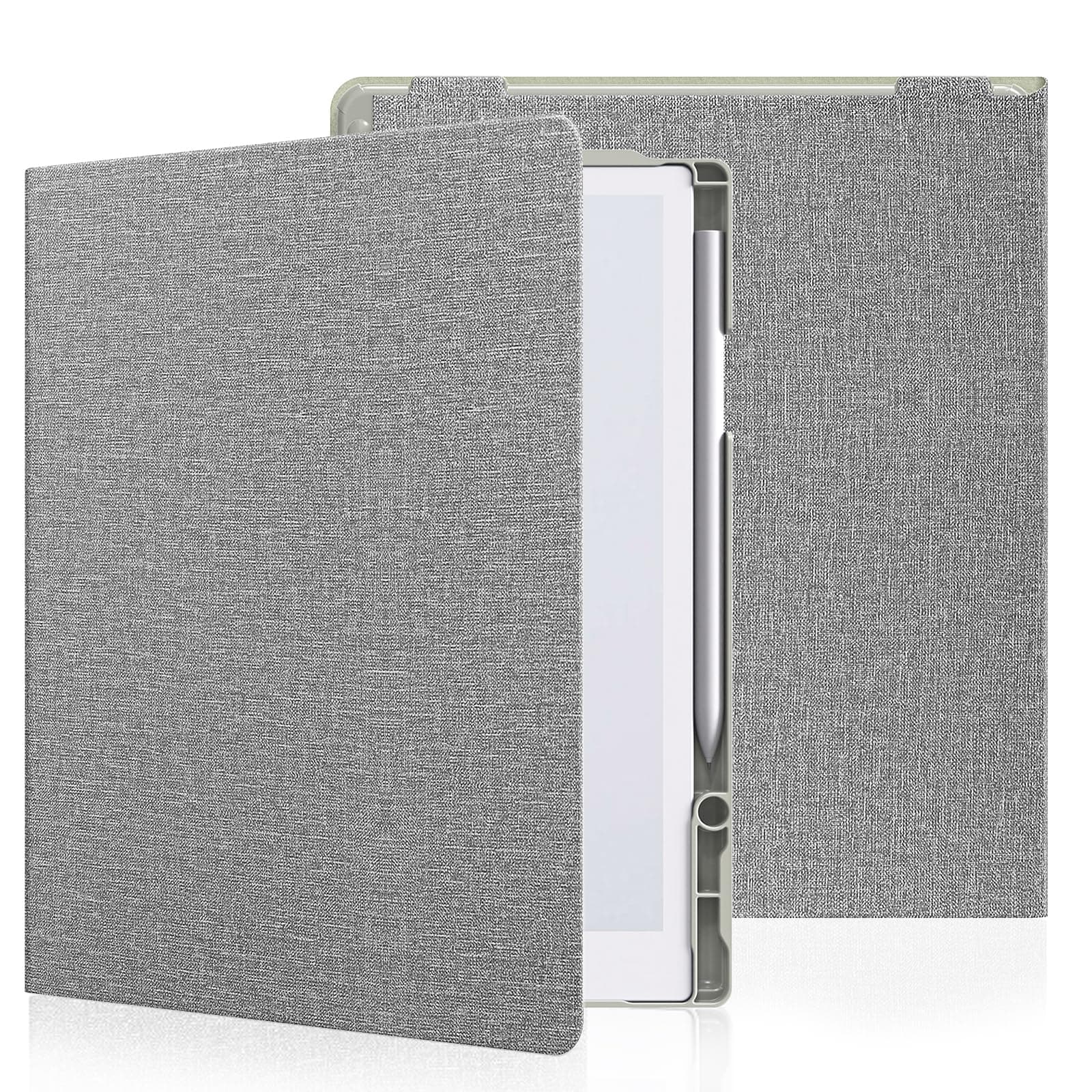 E NET-CASE Case for Remarkable 2 Tablet 10.3 inch, Slim Lightweight Folio Design, Cover for Remarkable 2 Digital Paper with Pencil Holder (Gray)