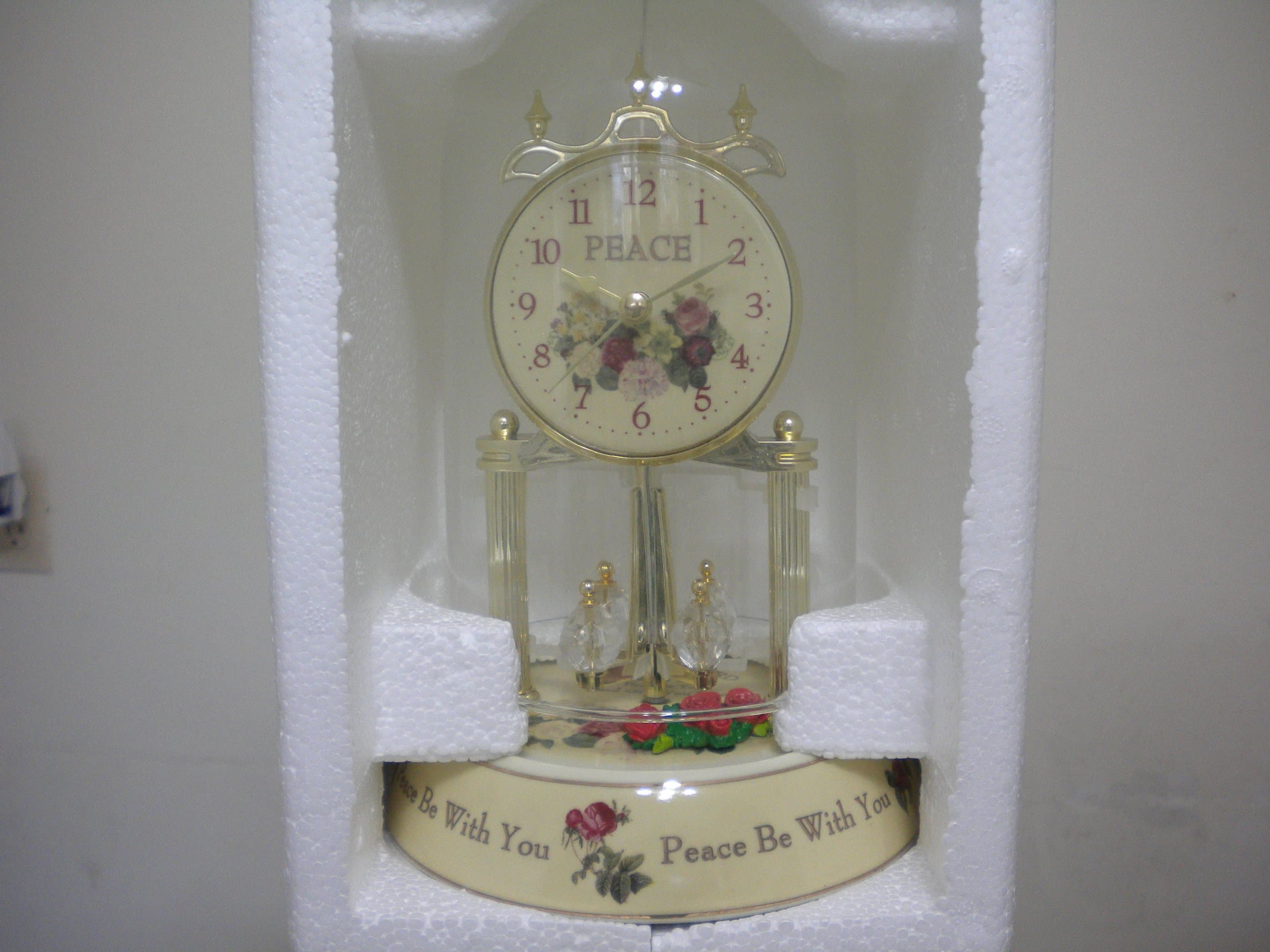 Waltham Collectible Anniversary Clock (Peace)