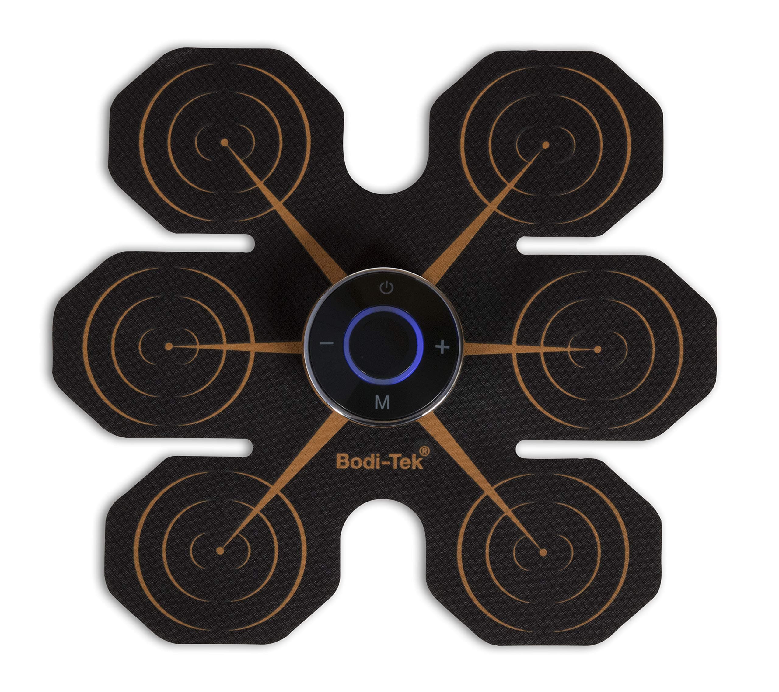 Bodi-Tek Ab Core Trainer II EMS Muscle Toner, USB Rechargeable, 60% more power than original Ab Core Trainer