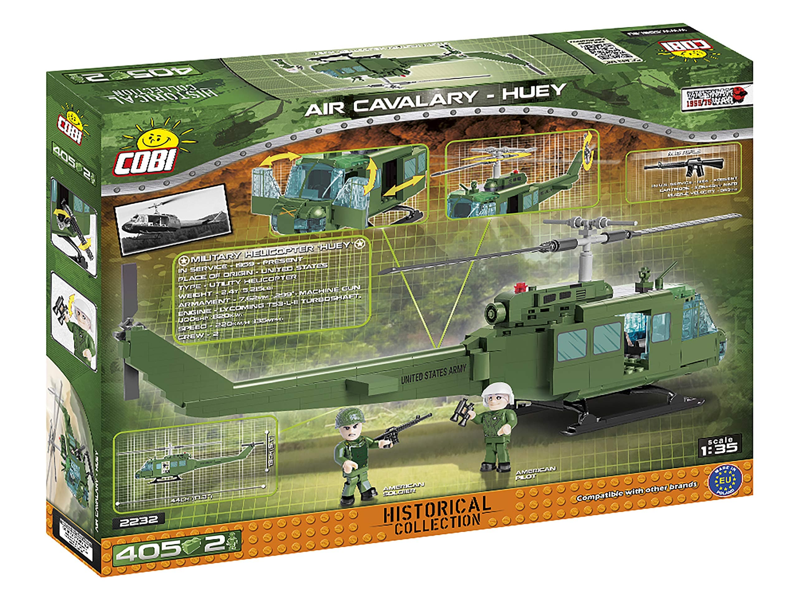 COBI - PCS Small Army AIR Cavalry (410 PCS)