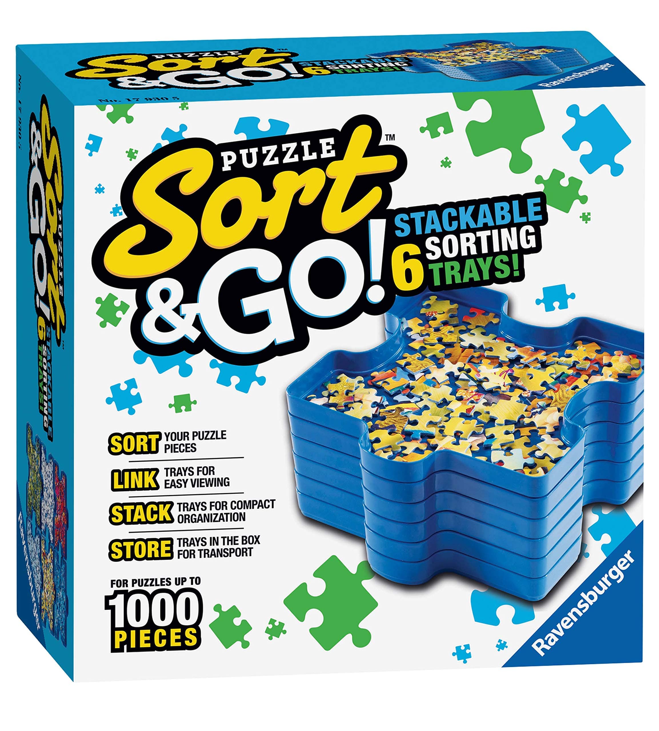 Sort and Go Puzzle Sorting Trays