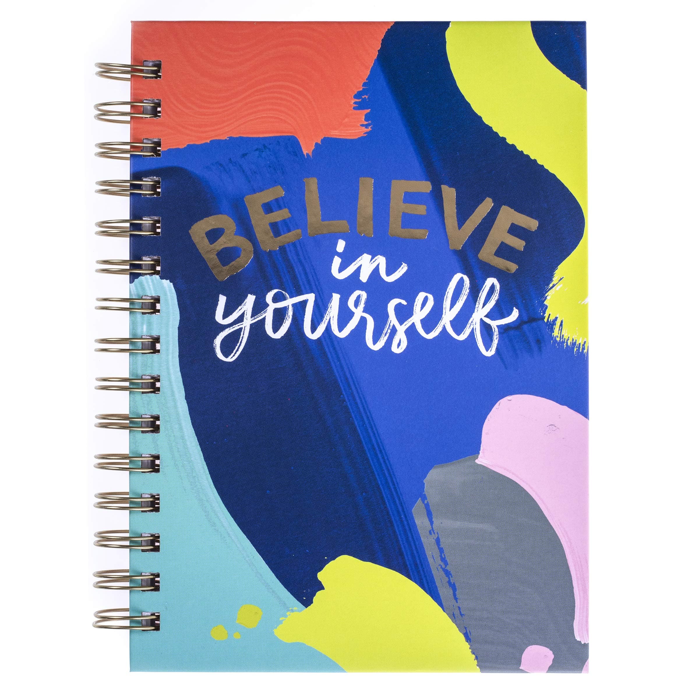 Graphique Hardbound Spiral Journal | Creative Life Design | Premium Paper | Notebook | Diary | Lists | Record Month and Date | Great Gift | 160 Ruled Pages | 6.25” x 8.25”