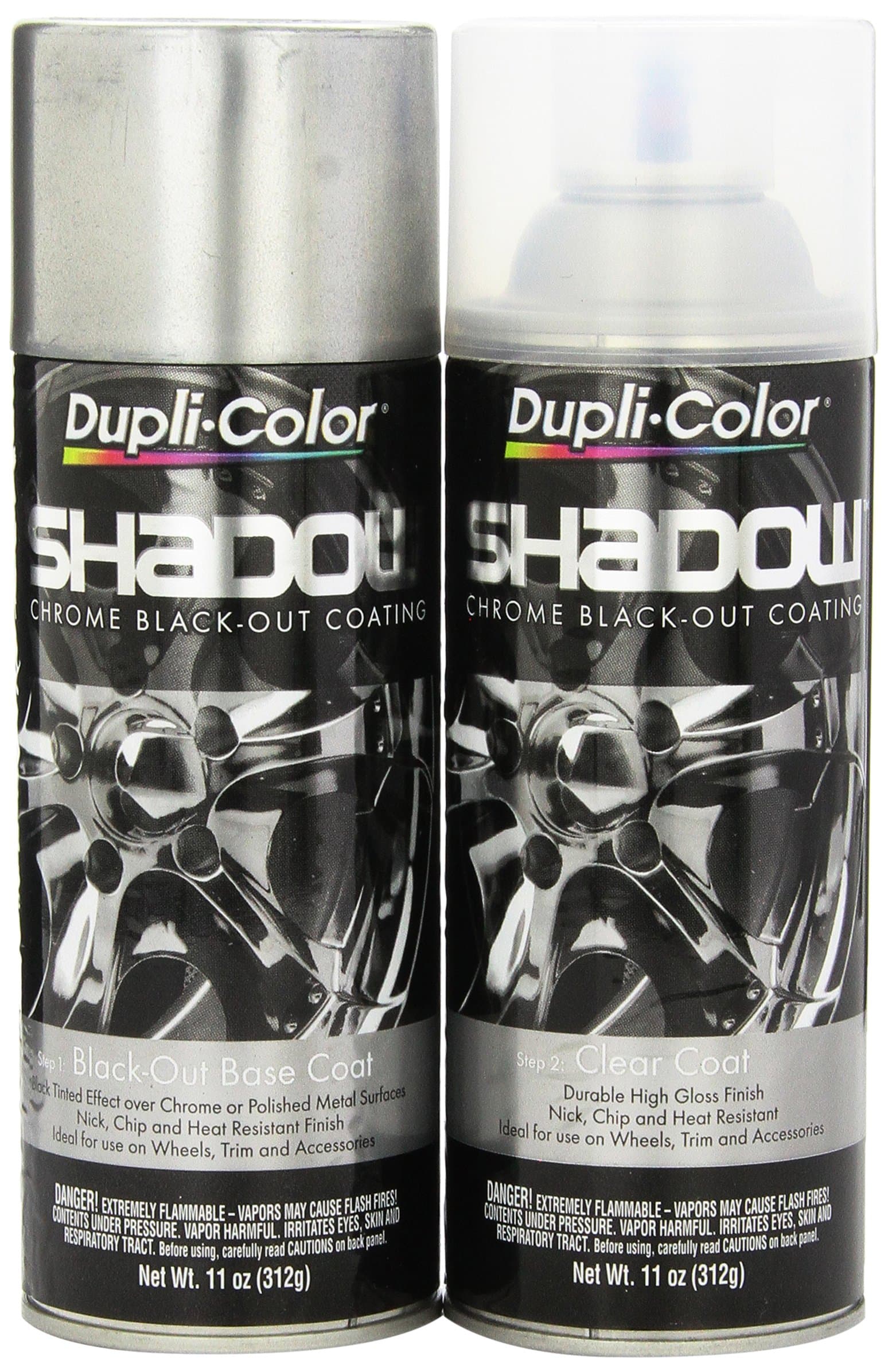 ESHD10007 Shadow Chrome Black-Out Coating – Black Chrome Spray Paint Kit – 11 oz. Aerosol Can