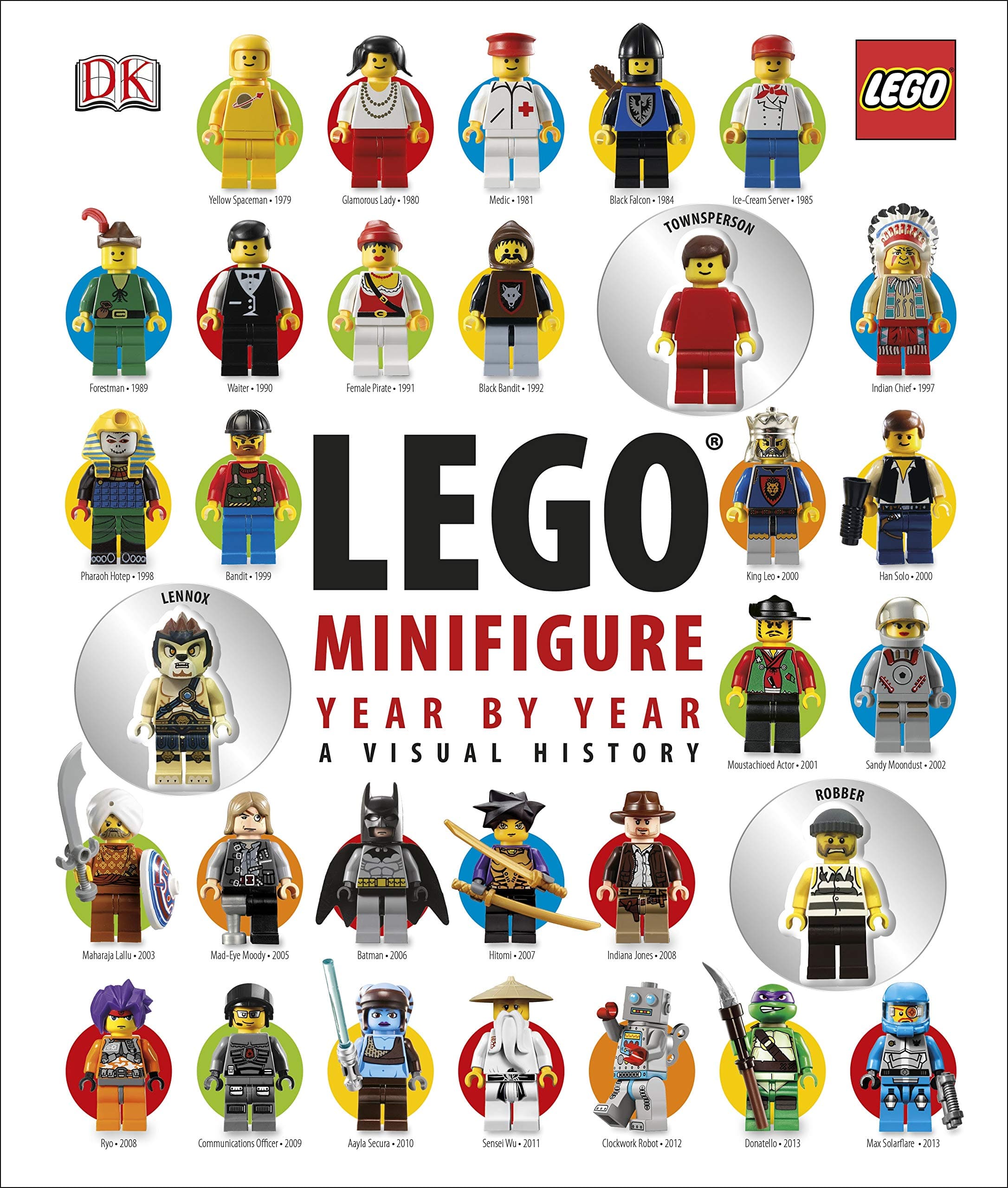 LEGO® Minifigure Year by Year A Visual History: With 3 Minifigures