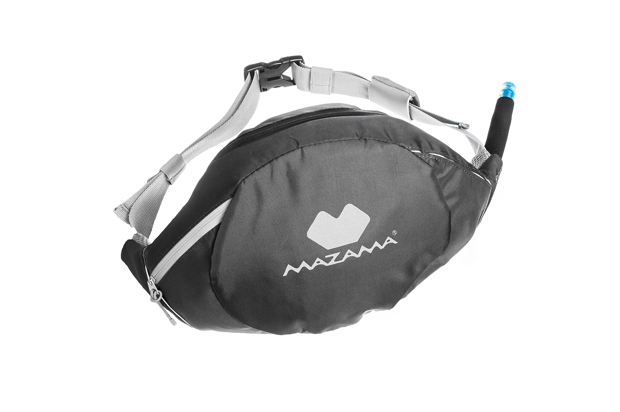 Mazama Sidestream Go, 1.3 Liter Running Hydration Pack with Retracting Drink Tube