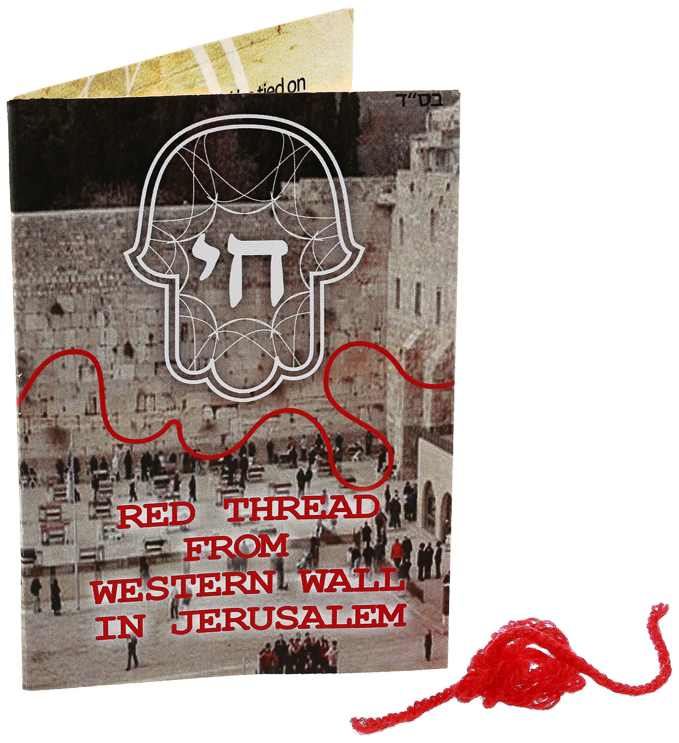 GoshenY solutions Original Kabbalah Red String Bracelet - 100% Wool Protection Bracelet Against The Evil Eye - Red String Bracelet for Easy Birth, Good Health, Wealth, Luck and Success