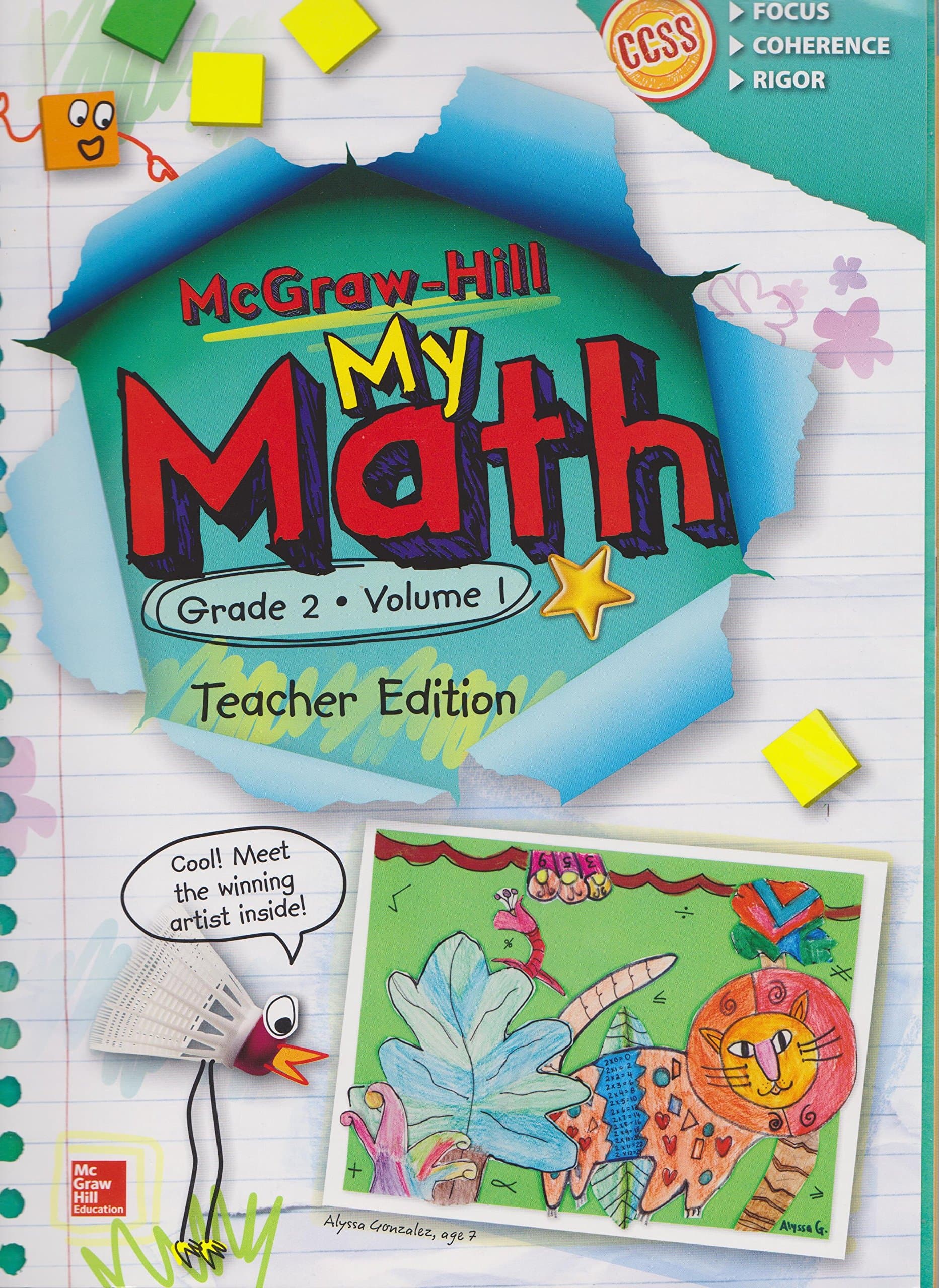 My Math Grade 2 Volume 1 Teacher Edition Spiral-bound – August 17, 2015